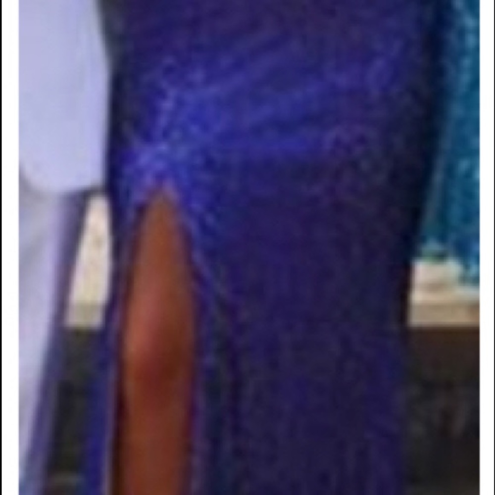Formal blue dress